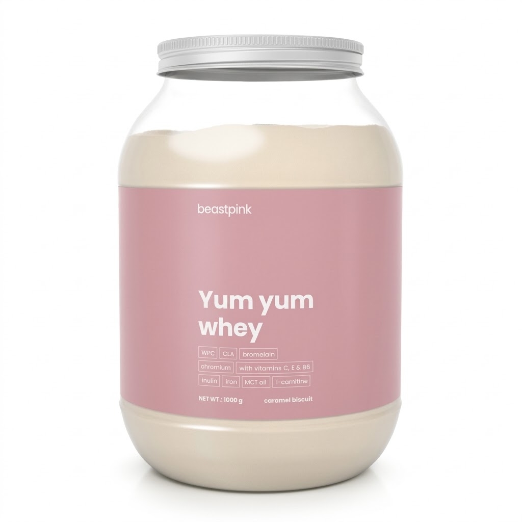 GymBeam Yum Yum Whey - BeastPink