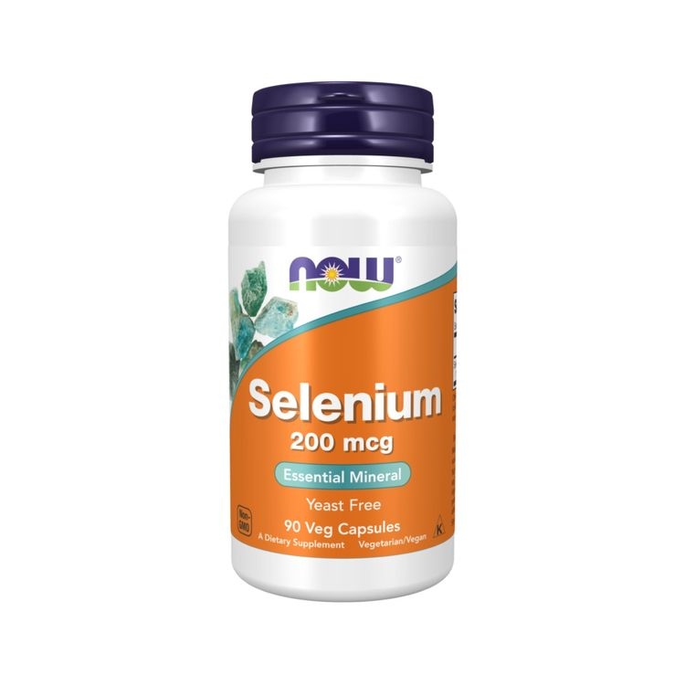 Now Foods - Selen 200mcg