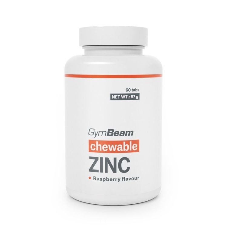 Gymbeam Chewable Zinc Tablets 60tbl - Raspberry