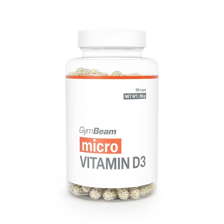 Gymbeam Micro Vitamin D3 2000iu, 90tbl