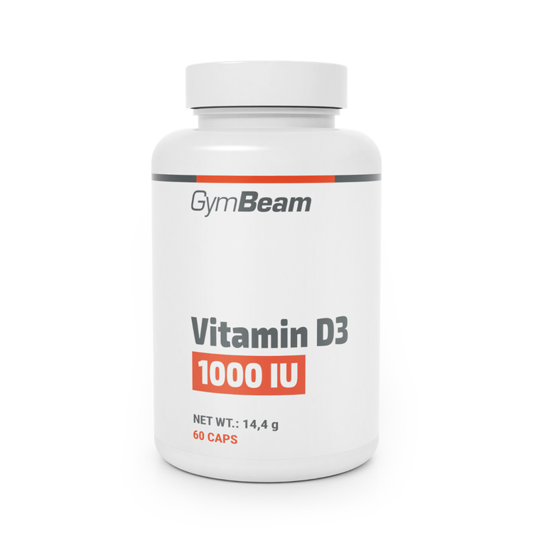 Gymbeam Vitamin D3 1000 Iu, 60caps 
