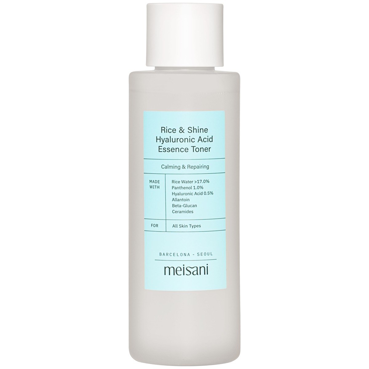 Meisani Rice And Shine Hyaluronic Acid Essence Toner 150ml