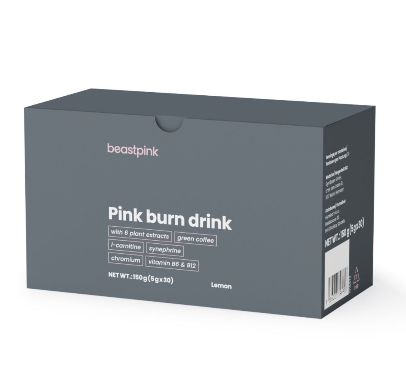 Gymbeam Pink Burn Drink  