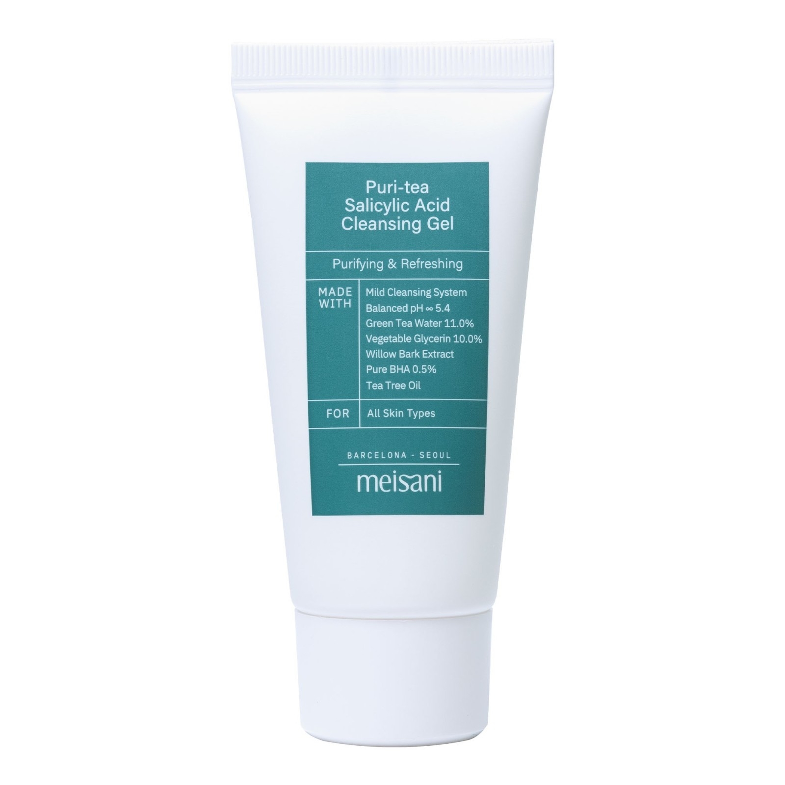 Meisani Puri-tea Salicylic Acid Cleansing Gel 30ml