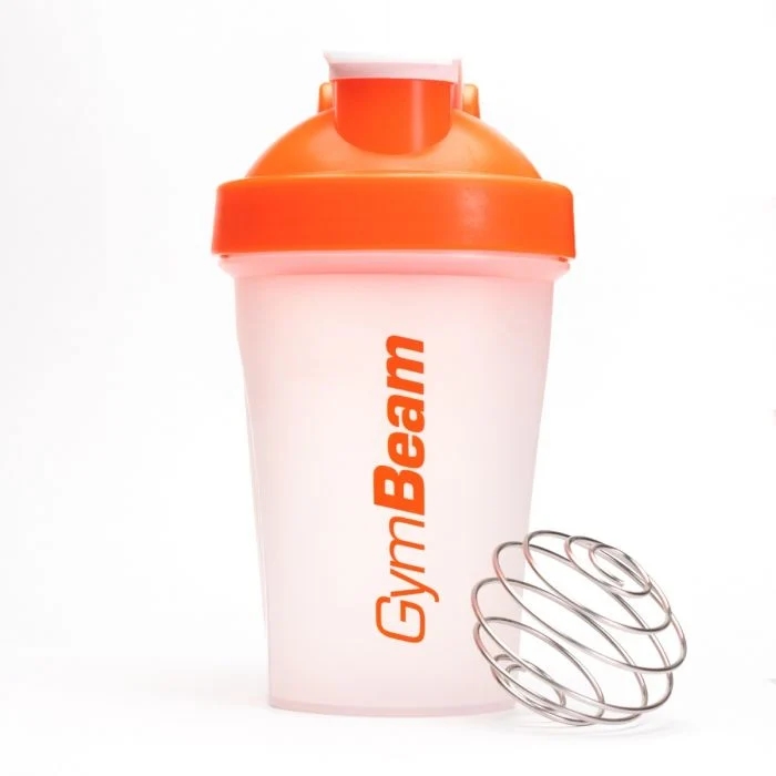 Gymbeam Blend Bottle Shaker Transparent 400ml - Orange