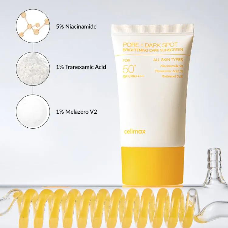 Celimax Pore+ Dark Spot Brightening Care Sunscream 50ml