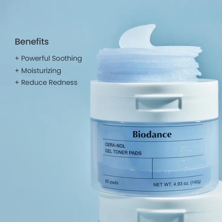 Biodance Cera-nol Gel Toner Pads (60), 140g
