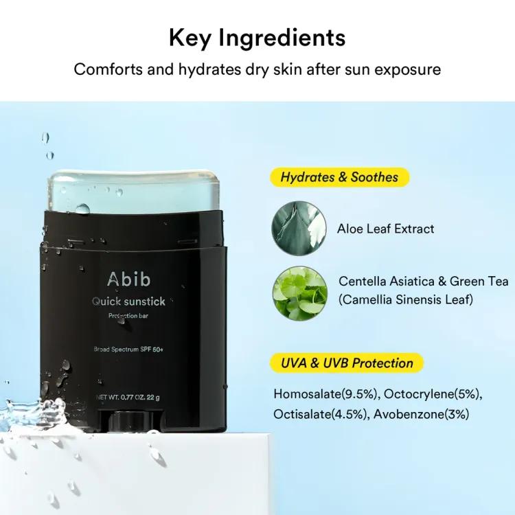 Abib Quick Sunstick Protection Bar Spf50 22g