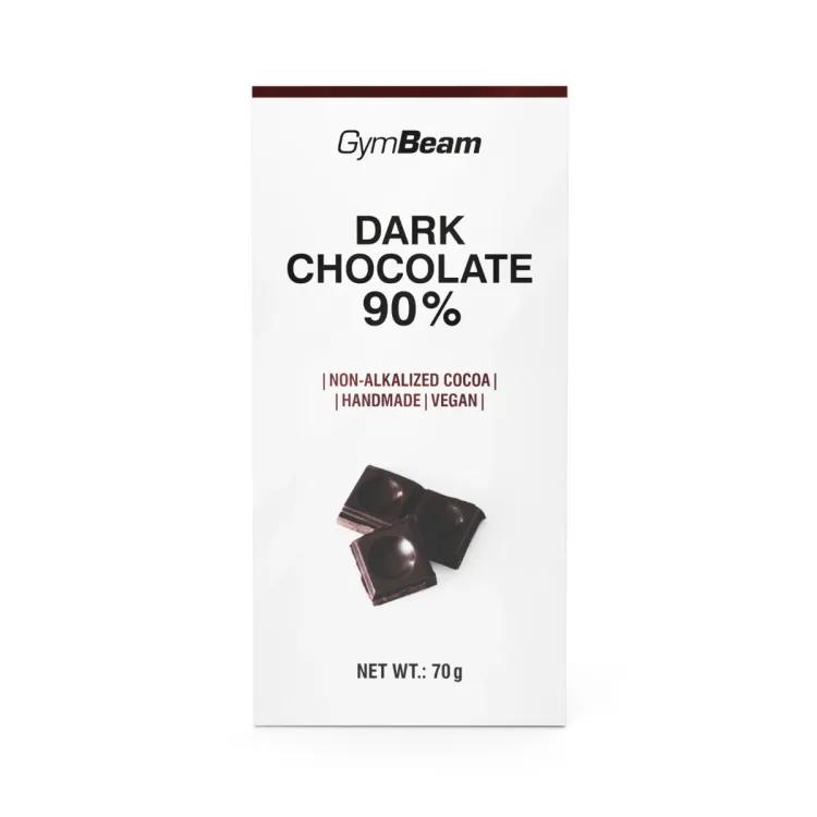 Gymbeam 90% Dark Chocolate, 70g