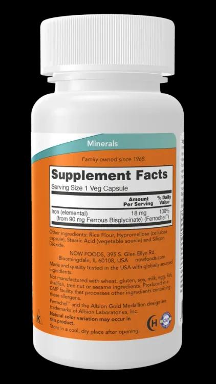 Now Iron 18mg
