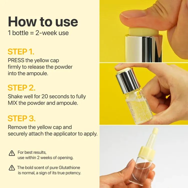 Numbuzin No.5 Glutathion Txa Advanced Dark Spot Ampoule Concetrate (10g + 0.7g)