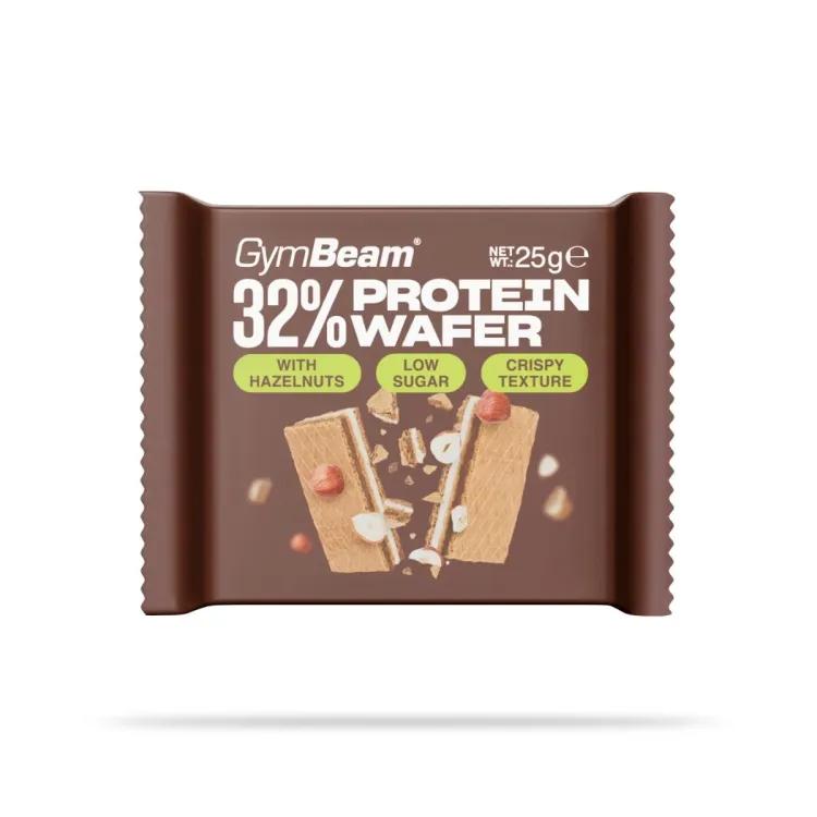 GymBeam 32% Protein Wafer, 25g
