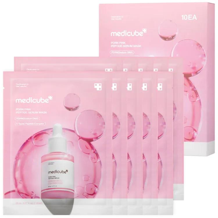 Medicube Pdrn Pink Peptide Serum Mask A1