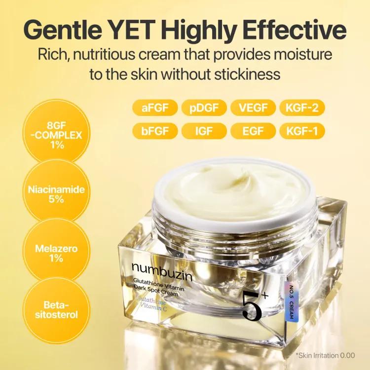 Numbuzin No5+ Vitamin Glutathione Dark Spot Laser, 50ml