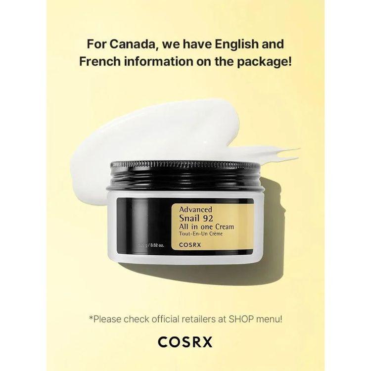 Cosrx Advanced Snail 92 All In One Cream 100g