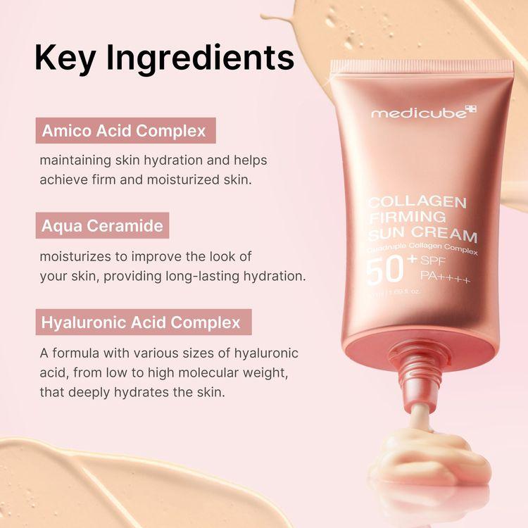 Medicube Collagen Firming Sun Cream Spf50, 50ml