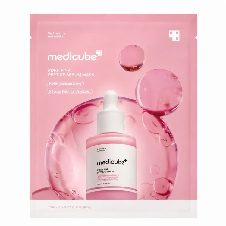 Medicube Pdrn Pink Peptide Serum Mask A1
