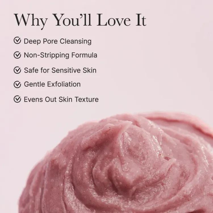 Arencia Fresh Rosehip Rice Mochi Cleanser 120g