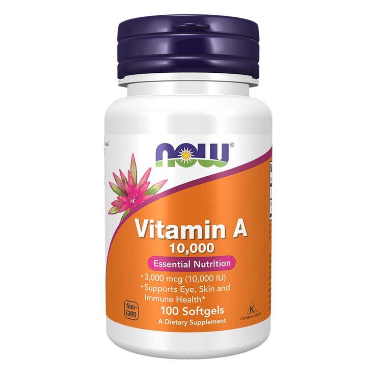 Now Foods - Vitamin A - 10 000IU, 100 caps