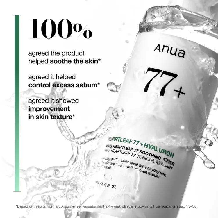 Anua Heartleaf 77% Shoothing Toner, 250ml