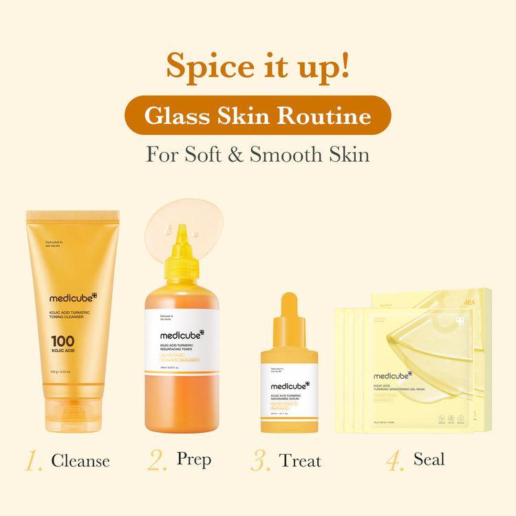 Medicube Kojic Acid Turmeric Resurfacing Toner 250ml