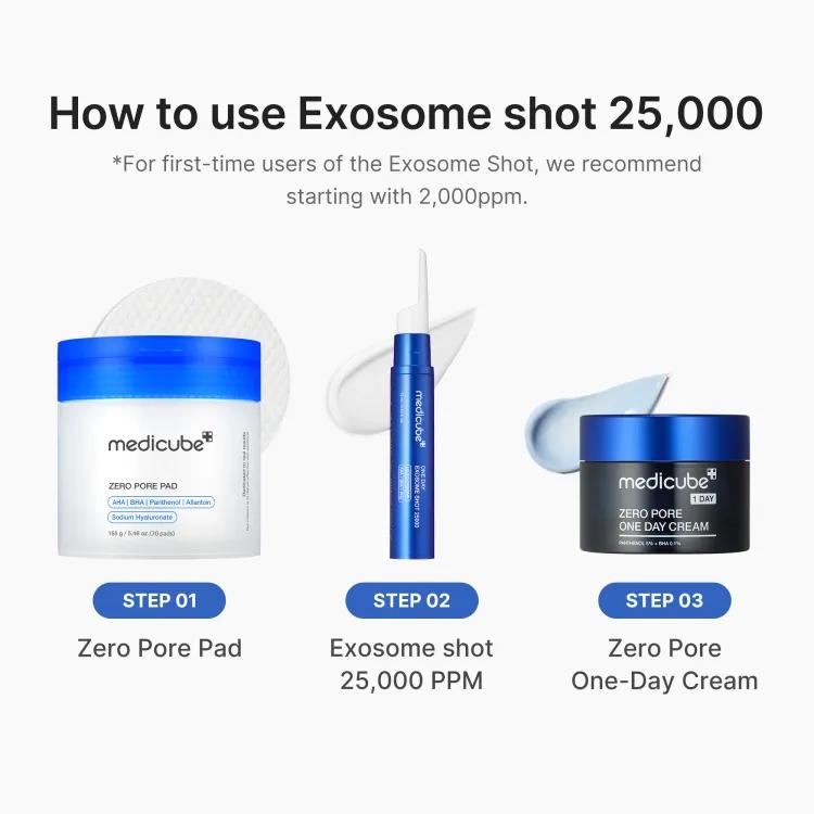 Medicube One Day Exosome Shot Pore
