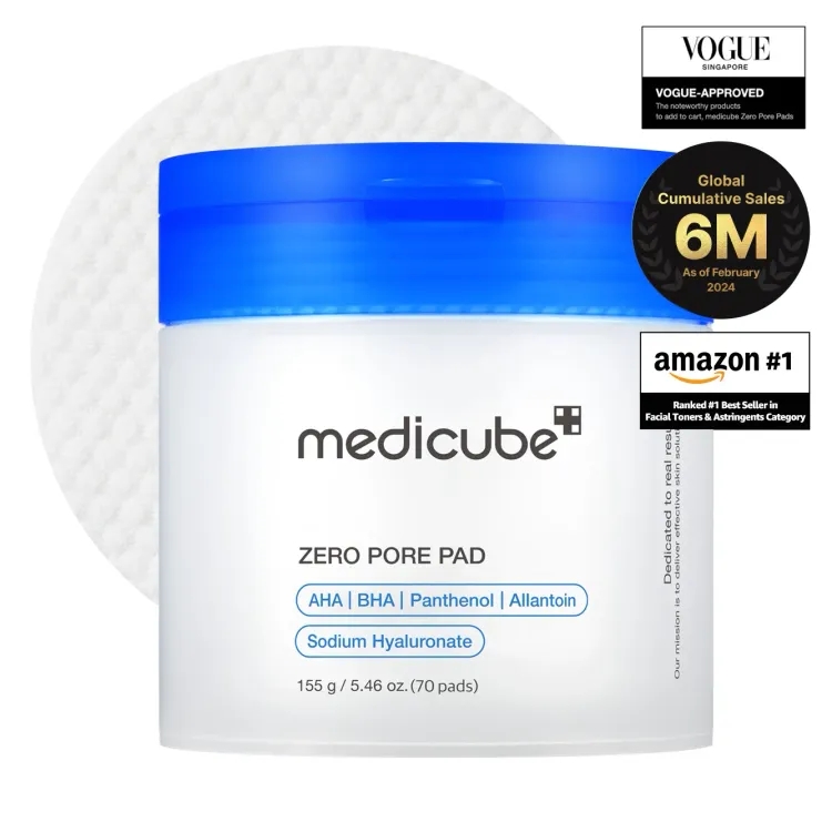 Medicube Zero Pore Pad 2.0 (70pcs), 155g