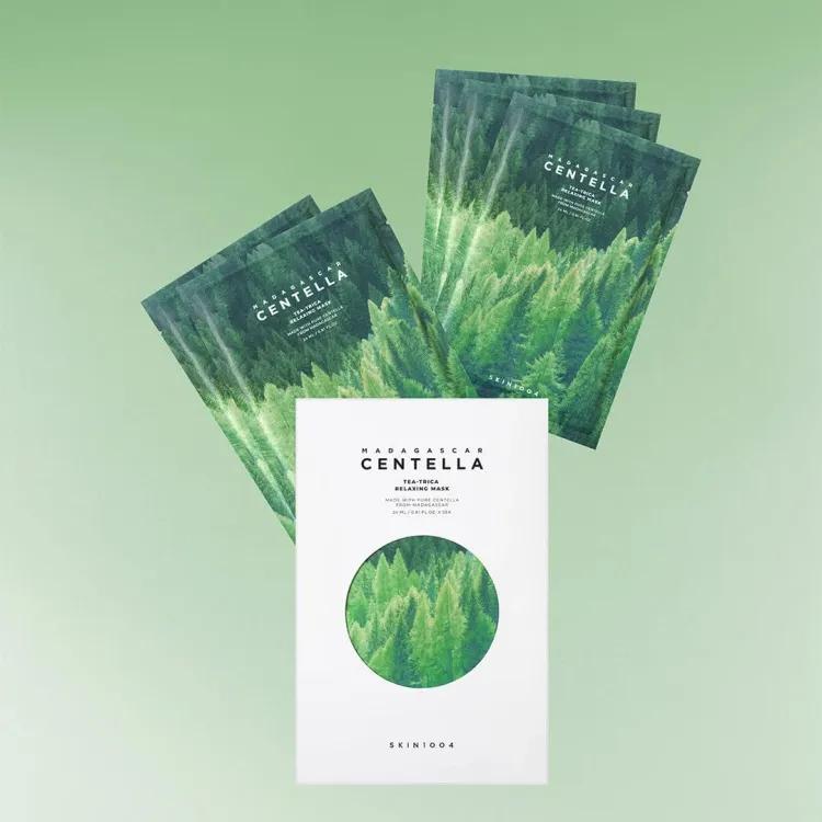 Skin 1004 Madagaskar Centella Tea-trica Relaxing Mask A1