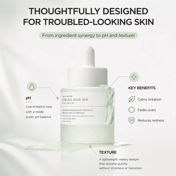 Skin 1004 Madagascar Centella Azelaic Acid 10 Ampoule