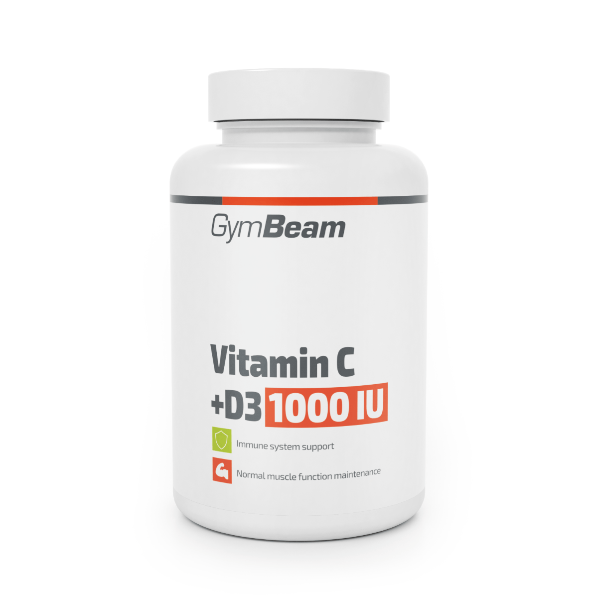 Gymbeam Vitamin C + D3 1000iu